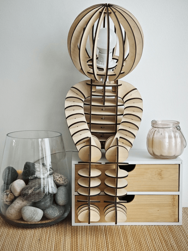 Lampe bonhomme