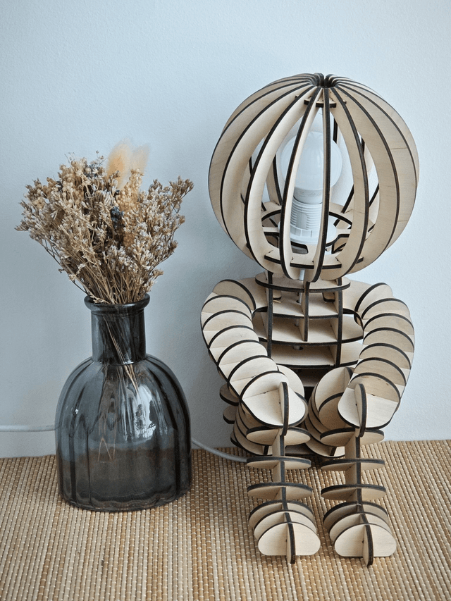 Lampe bonhomme
