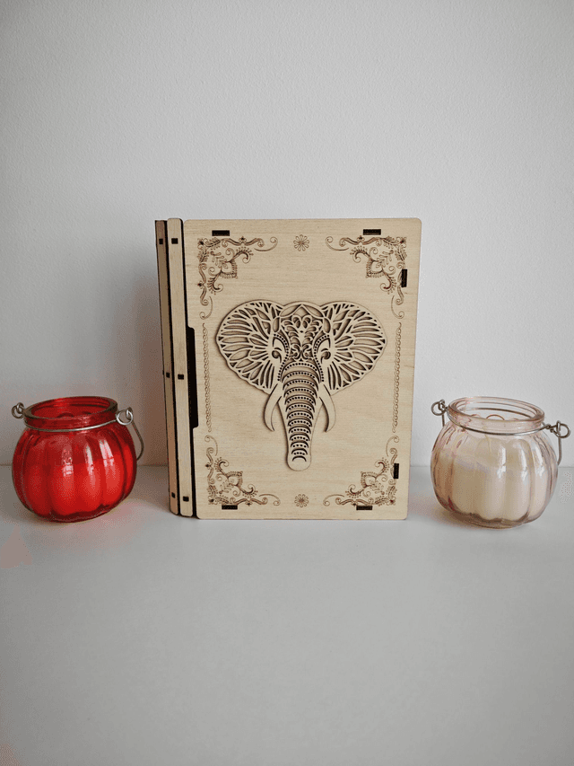 Livre boîte &quot;Eléphant&quot;