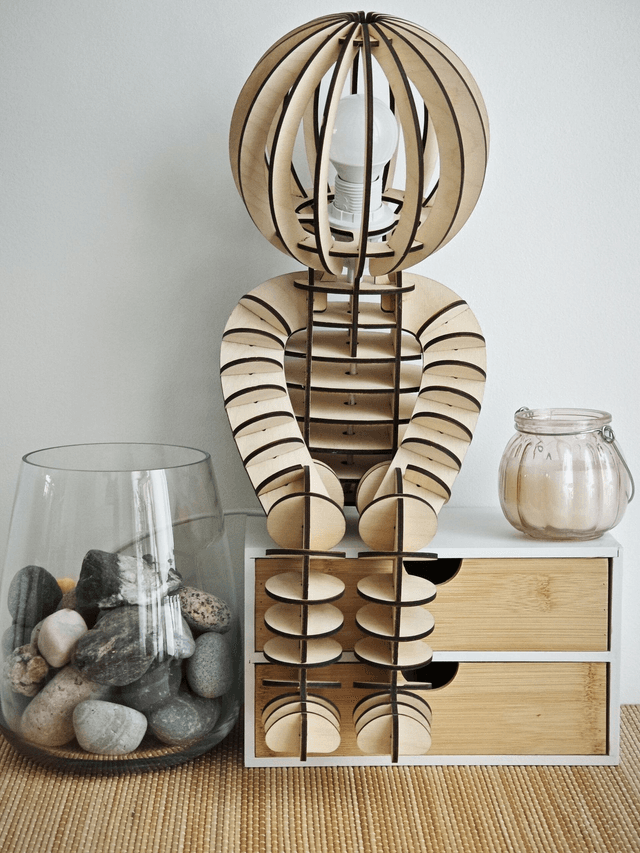 Lampe bonhomme